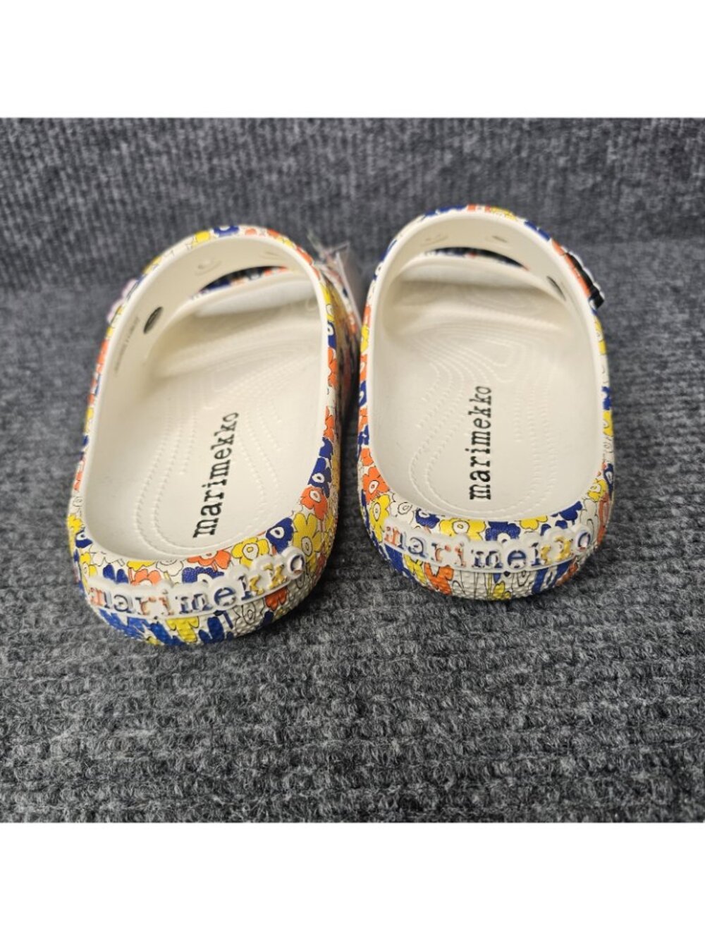 Crocs Marimekko Sandal Slides 211121-90H Floral 70s Hippie Size 9 NEW W Tag - Picture 4 of 6